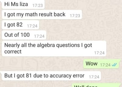 Testimonial from Audric