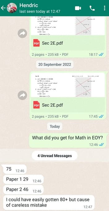 Testimonial from Hendric