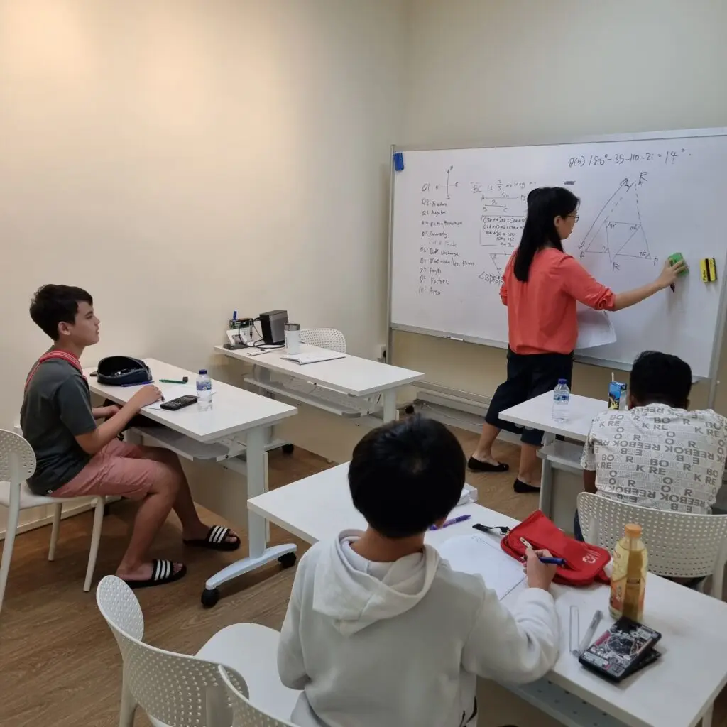 Teacher Elaine with student