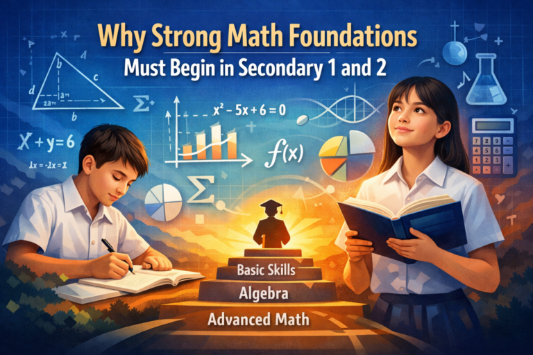 Why Strong Math Foundation Must Begin in Sec 1 and 2 (Year 1/2 for IB & IP Programmes)